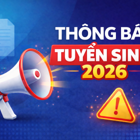 Thông báo tuyển sinh năm 2026