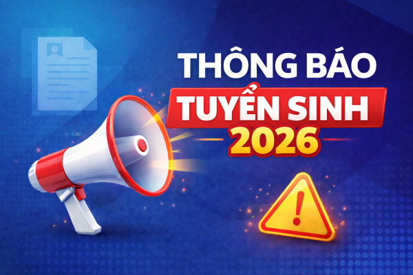 Thông báo tuyển sinh năm 2026
